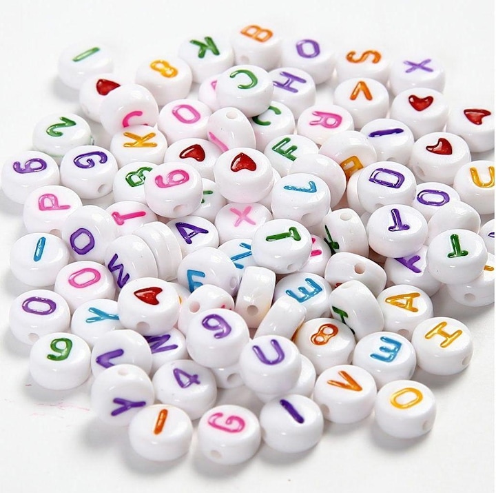 Produktbild Creativ Company Buchstabenperlen