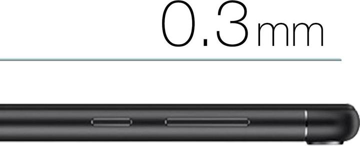 Actual product image Avizar Crystal clear film, glass screen protector (1 Piece, Huawei P Smart (2018))