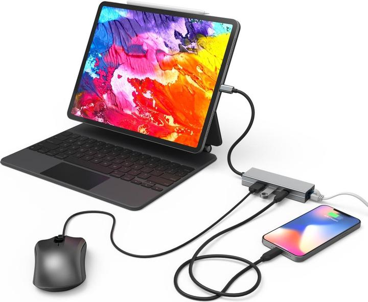 Produktbild Hama Multiport (USB-C, 4 Ports)