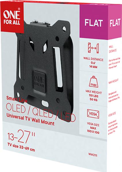 Produktbild One for All Smart WM2111 (Wand, 27", 50 kg)