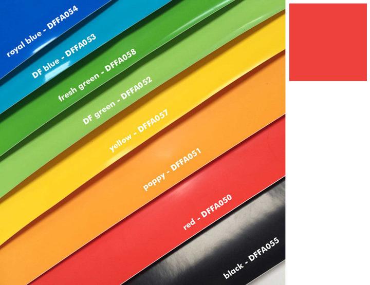 Dream-Flight Selbstklebende Dekorfolie 155x460 mm 2 Stk. Rot