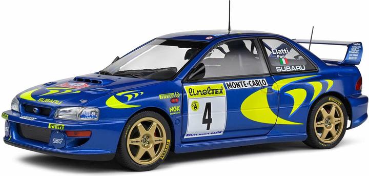 Produktbild Solido 1:18 Subaru Impreza 22B #4 blau