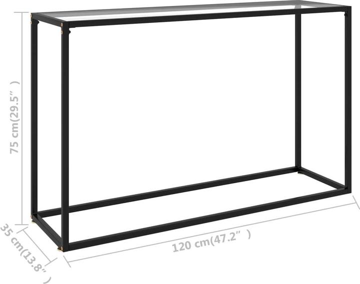 Image du produit vidaXL Konsolentisch (35 x 120 x 75 cm)