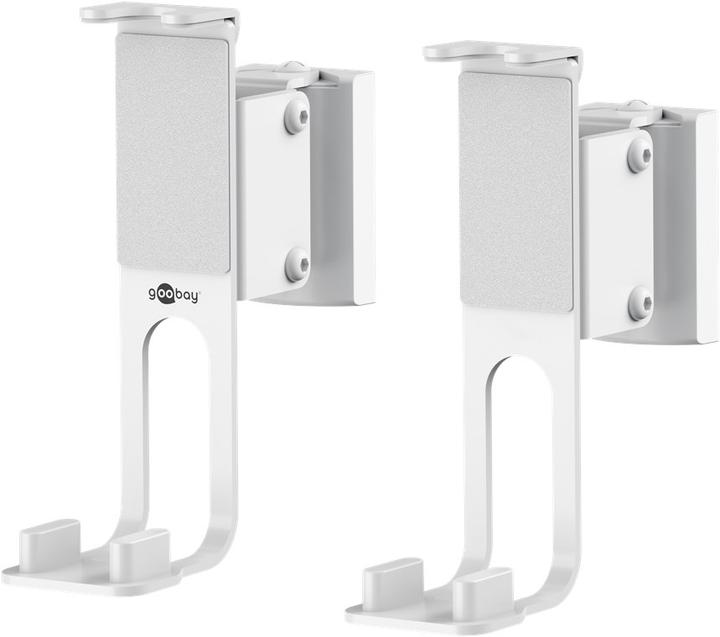 Actual product image Goobay One Sound Flex speaker wall mount, white (Wall installation, Rotatable, Tiltable)