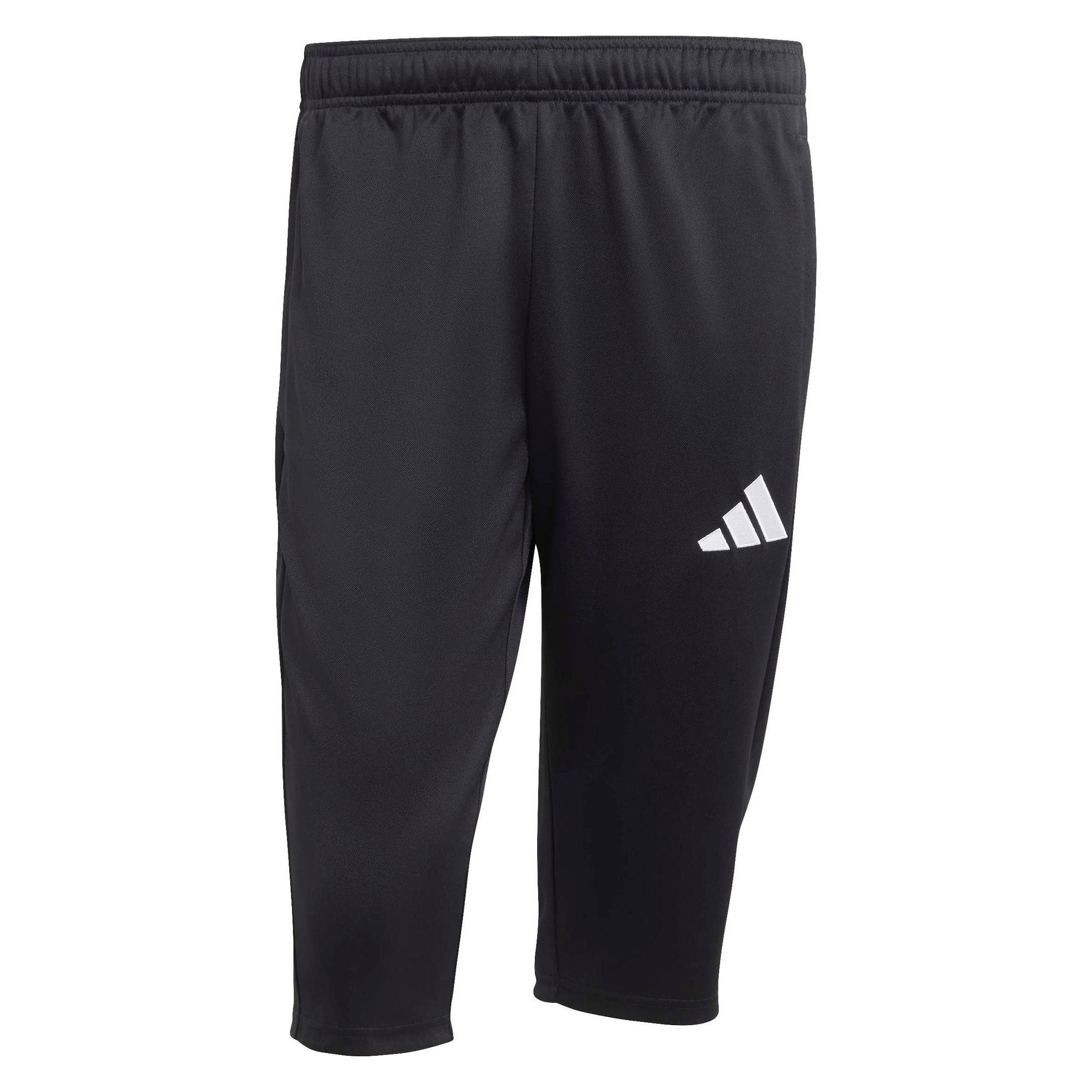 Adidas, Mannen, Sportbroek, Entrada Herrenhose Schwarz (S), Wit, Zwart