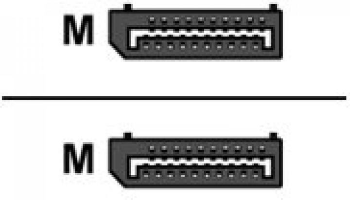 Produktbild M-Cab DisplayPort-Kabel (3 m, DisplayPort, 1.4)