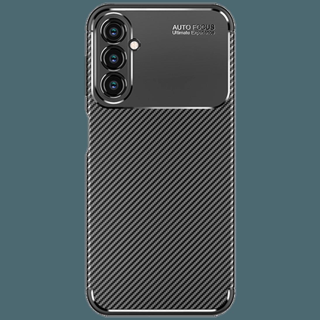 Thumbnail - Just in Case Rugged TPU Back Cover Schwarz Samsung Galaxy A24 (Samsung Galaxy A24), Smartphone Hülle, Schwarz