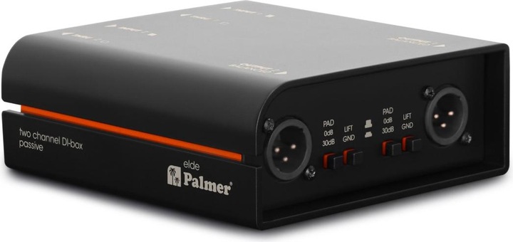 Produktbild Palmer Audio elde - Passive 2-Kanal DI-Box (DI Box)