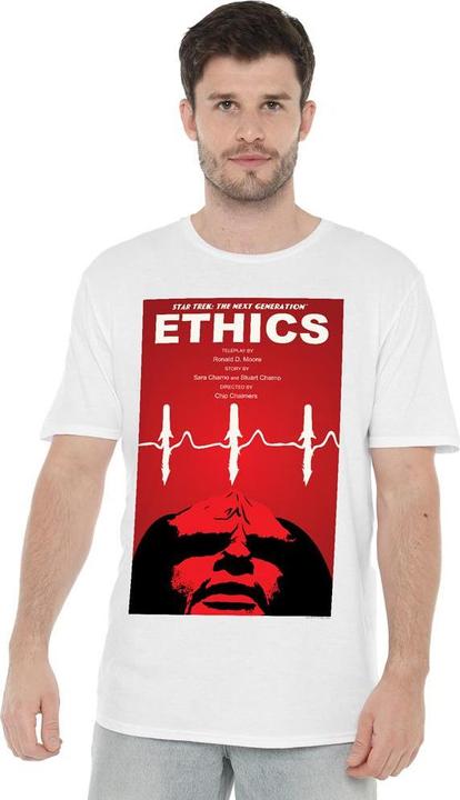 Actual product image Mens The Next Generation Season 5 Episode 16 T-Shirt (L)