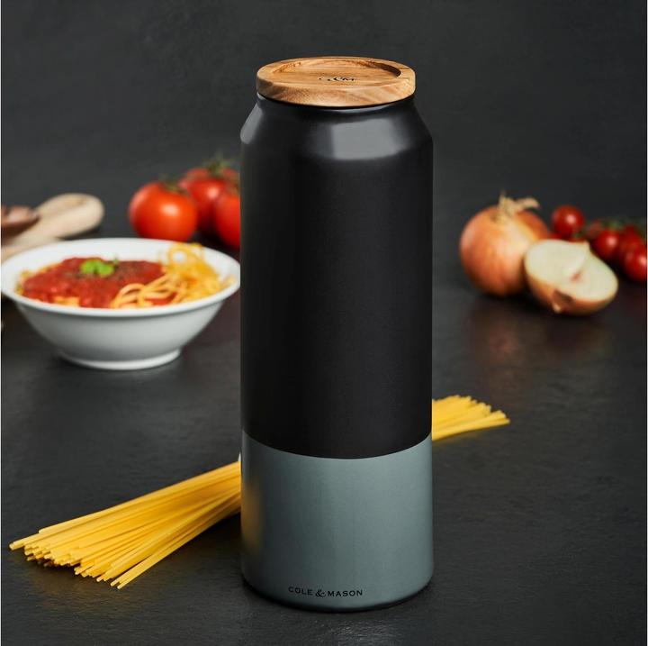 Actual product image Cole & Mason Storage Jar Hinxton 2.23 l, Black (2.23 l)