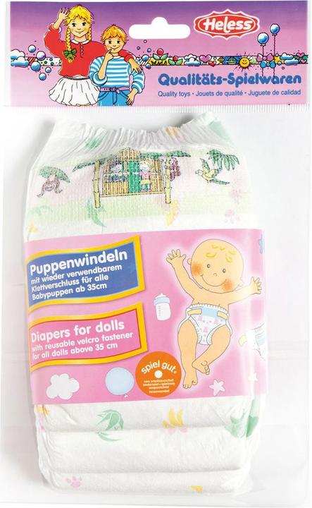 Actual product image Heless Panty diapers