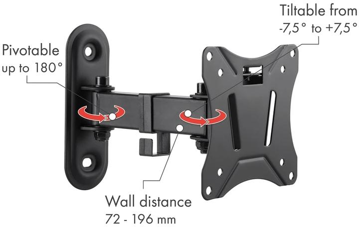 Actual product image Schwaiger Motion (Wall, 25 kg, 13" - 29")