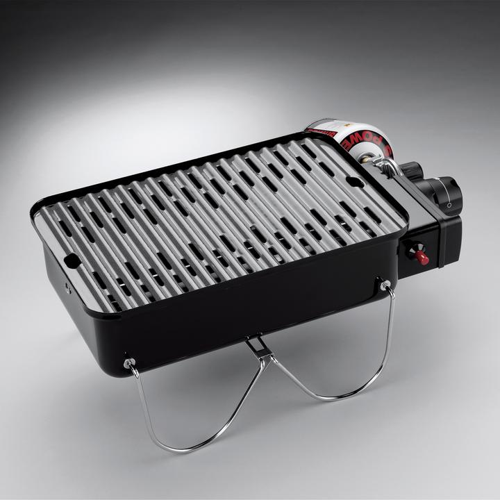 Actual product image Weber Go-Anywhere Gas Barbecue - 41x26 cm - Roestvrijstalen branders - Gasregelkop - Incl. deksel (2.10 kW)