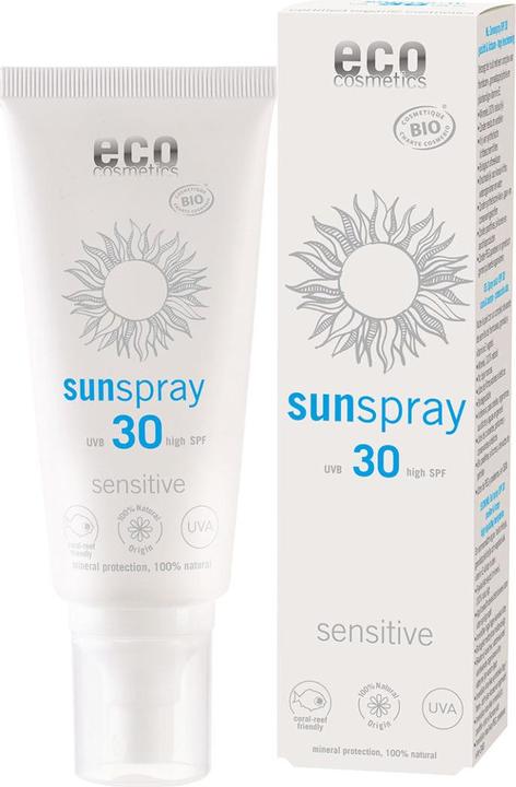 Produktbild Eco Cosmetics Sonnenspray LSF 30 sensitive (Sonnenspray, SPF 30, 100 ml)