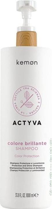 Actual product image Kemon - Actyva Colore Brilliante Shampoo - Nourishing shampoo for coloured hair (Liquid shampoo)