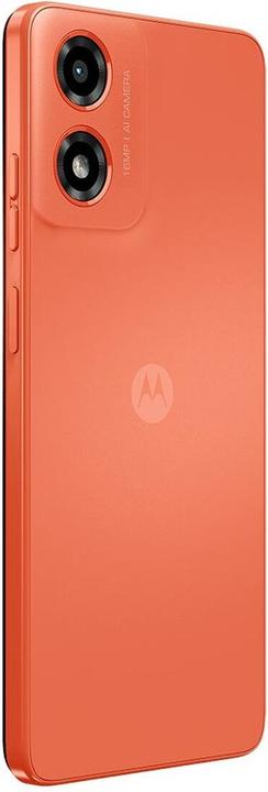 Actual product image Motorola Moto G04 (128 GB, Sunrise Orange, 6.56", Dual SIM, 4G)
