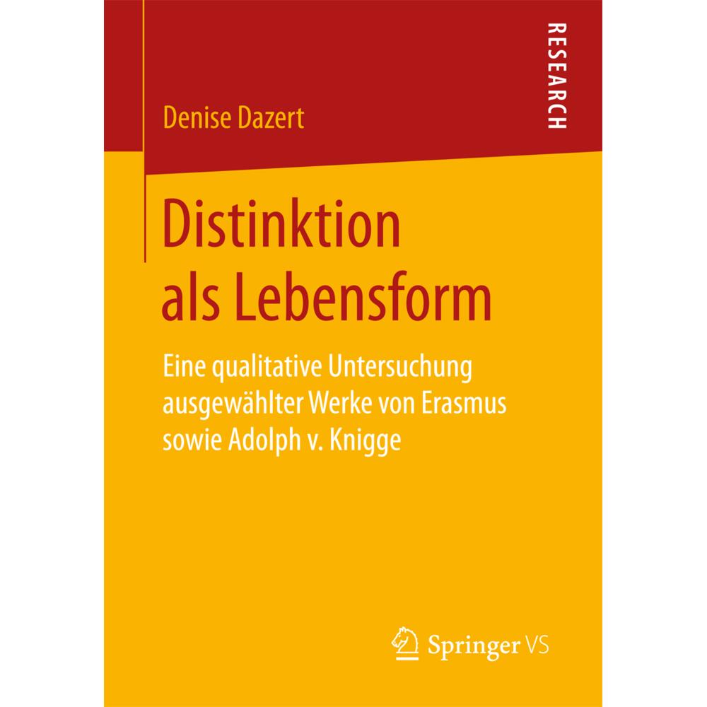 Distinktion als Lebensform, Fachbücher von Denise Dazert