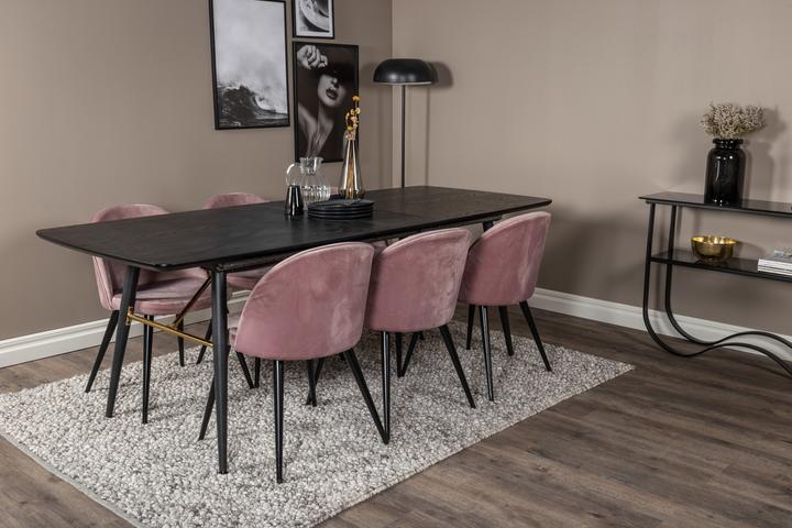 Actual product image Venture Home Gold, Velvet (MDF)