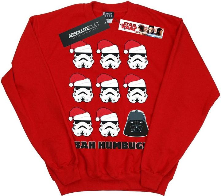 Actual product image Star Wars Boys Christmas Humbug Sweatshirt (140, 146)