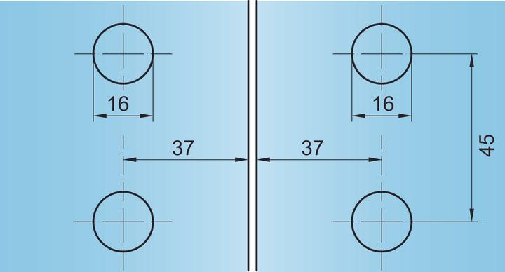 Actual product image Dormakaba Glass door hinge