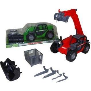 Macyszyn Toys Traktor mit Anhänger