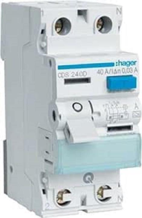 Actual product image Hager Ground fault circuit interrupter