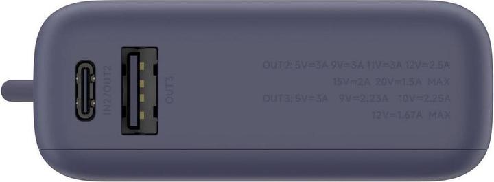 Produktbild Xiaomi 33W Power Bank 10000mAh (Integriertes Kabel) | Eisblau (10000 mAh, 36.50 W, 36.50 Wh)