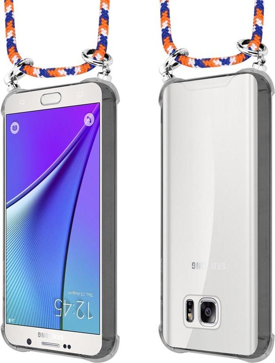 Produktbild Cadorabo TPU Handy Kette SILBER Cover