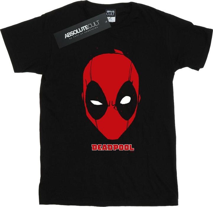 Actual product image Mens Deadpool Mask T-Shirt (XXL)