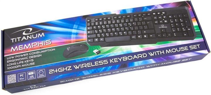 Produktbild Titanum + Mouse Titanium (US, Kabelgebunden)