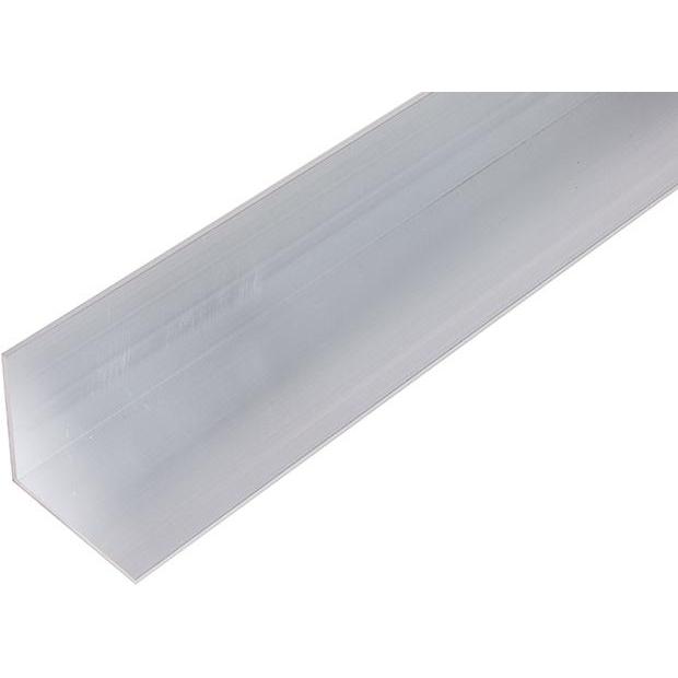 Alberts, Profil + Stange, Alu-Winkelprofil 2000/20x 20mm silberfarbig