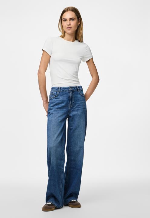 Produktbild Pieces Pcsilke Mw Wide Jeans MB Noos Bc (30)