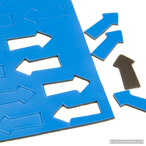 Immagine prodotto Supermagnete Super magnete simboli magnetici freccia piccola blu (30 x)