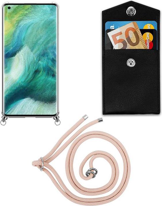 Produktbild Cadorabo TPU Handy Kette SILBER Cover