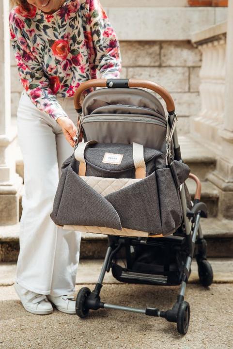 Image du produit Beaba Wickeltasche Sydney dunkelgrau meliert