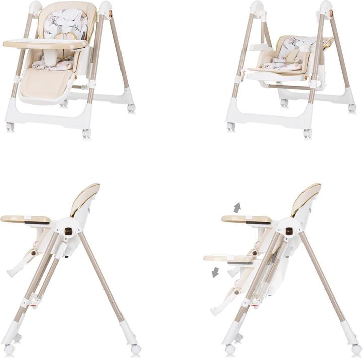 Image du produit Chipolino Chaise haute 2 en 1 Milk Shake (Chaise haute)