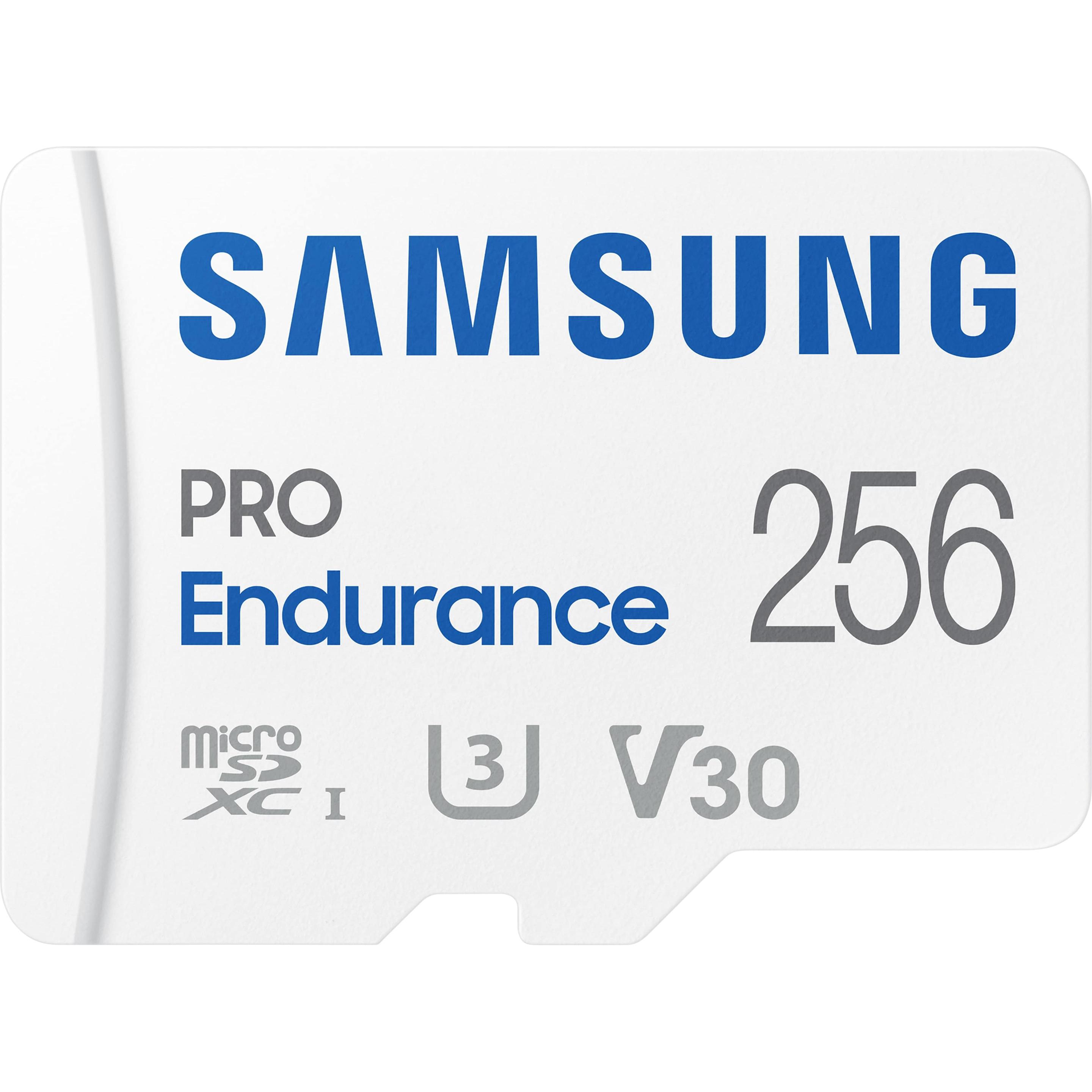 Thumbnail - Samsung Pro Endurance (256 GB, microSDXC, U3, UHS-I), Speicherkarte, Weiss