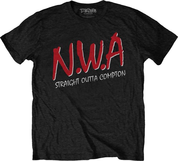 Immagine prodotto N.W.A Maglietta unisex da adulto Straight Outta Compton in cotone (S)