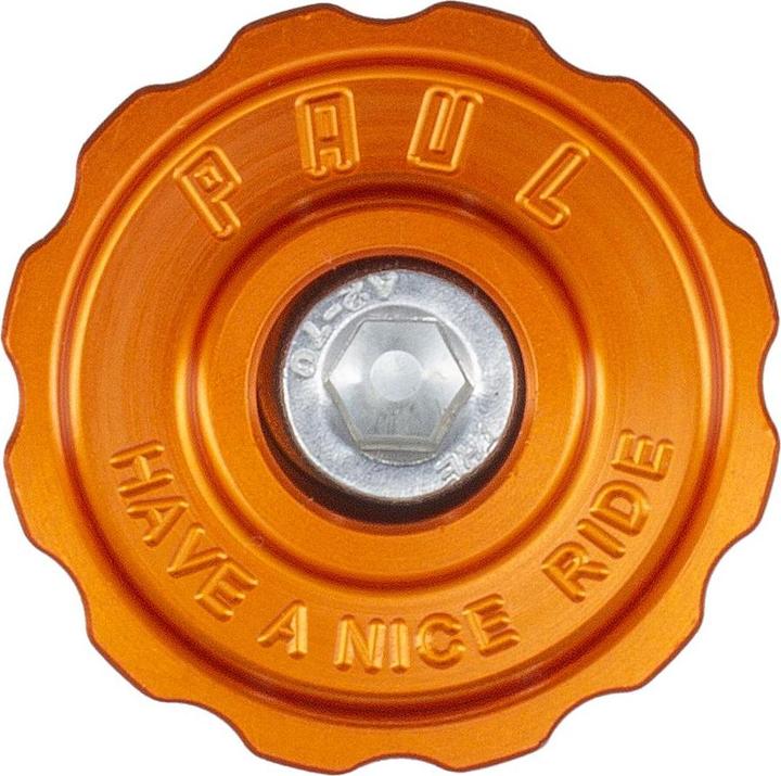 Produktbild Paul Component Engineering Paul Component Stem Cap Ahead Kappe, 1 1/8", orange