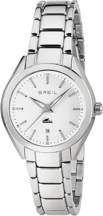 Actual product image Breil Manta City Ladies Watch with Steel Bracelet, White Dial, Time Only Display (33 mm)
