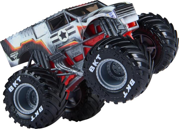 Actual product image Monster Jam Marvel Iron Man Vs. War Machine