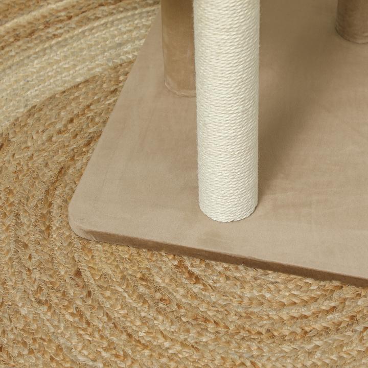 Produktbild PawHut Kratzbaum Spanplatte (86 cm, Kaffee)