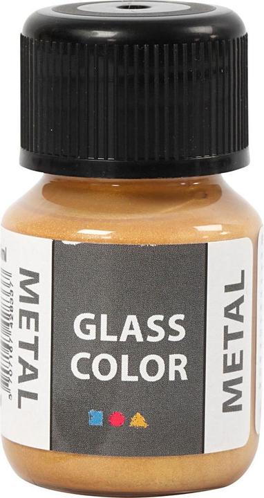 Immagine prodotto Creativ Company Vernice metallizzata Glass Colour - Oro, 30 ml (Oro, 30 ml)