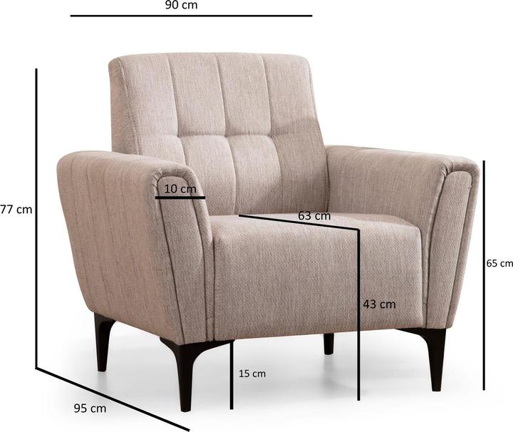 Produktbild Atelier del Sofa Hamlet (1-Sitzer)