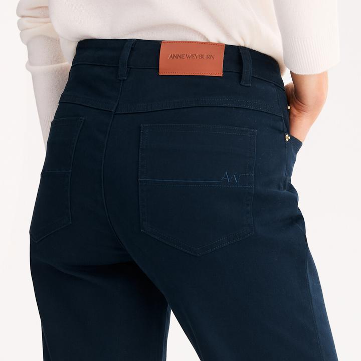 Immagine prodotto Anne Weyburn Pantaloni dritti a cinque tasche in cotone elasticizzato (Banda radio 38 (2600 MHz))