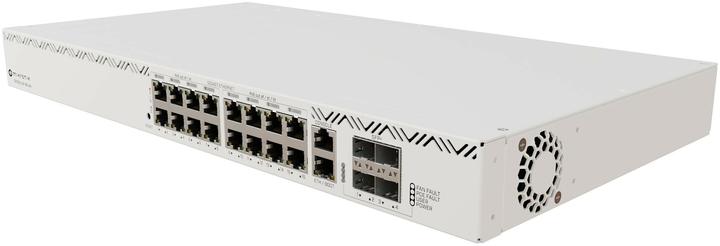 Immagine prodotto MikroTik SWITCH NETTO 18 PORTE 1000M 4SFP+/CRS320-8P-8B-4S+RM (17 porte)