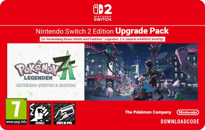 Nintendo Pokemon Legends ZA NS2 ED Upgrade Pack Digital Code (Switch)