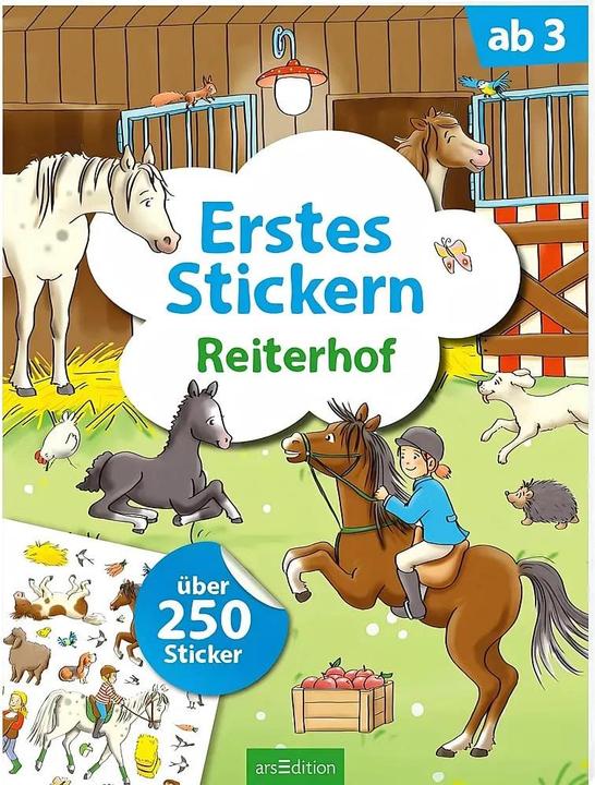 Produktbild Erstes Stickern - Reiterhof