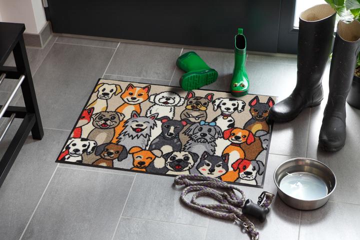 Image du produit Salonloewe Salonlöwe Paillasson Dog People 50 cm x 75 cm (50 x 75 cm)