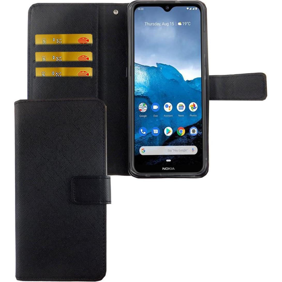 König Design Hülle Handy Schutz für Nokia 6.2 Case Cover Tasche Wallet Etui Handyhülle Bumper (Nokia 6.2), Smartphone Hü...